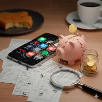 Consumo de café, suscripciones a plataformas y domicilios son los gastos hormigas más comunes. FOTO GENERADA POR IA