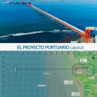 Puerto Cirilo, una de las cinco terminales que tendrá Urabá y que estará ubicada en el corregimiento de Punta de Piedra, en Turbo. FOTO cortesía