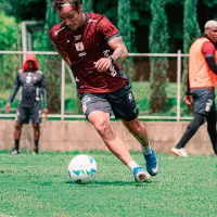 Tomás Ángel ya entrena con el América. FOTO AMÉRICA DE CALI