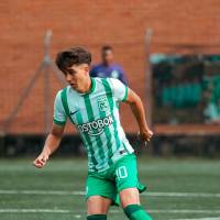 Samuel Martínez tendría su futuro con el Liverpool de Inglaterra. FOTO ATLÉTICO NACIONAL