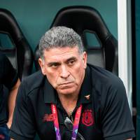 Luis Fernando Suárez fue el último entrenador colombiano en un Mundial, con Costa Rica en el 2022. FOTO GETTY