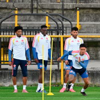 Colombia trabaja de cara a su debut mundialista el próximo 17 de junio. FOTO AFP
