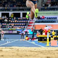 Natalia Linares viene de conquistar una presea de bronce en el Mundial de atletismo bajo techo celebrado en Polonia. FOTO GETTY
