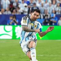 Lionel Messi es el futbolista más veterano que tiene la selección argentina en Norteamérica 2026. El miércoles cumplirá 39 años. FOTO getty
