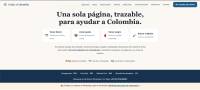 La página Cuidar a Colombia, para ayudar en el terremoto, dice su creador, no tiene un equipo contratado ni presupuesto ni patrocinador: está montada sobre servicios gratuitos y el código es abierto. Foto: Cortesía.