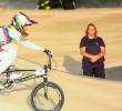 Mateo Carmona fue bicampeón en el Campeonato Iberoamericano de BMX realizado en Río de Janeiro, Brasil. Foto: Cortesía BMX Antioquia.