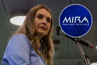 A través de un comunicado, el movimiento dio a conocer su respaldo a la candidata del Centro Democrático. Foto: Colprensa/MIRA