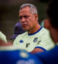 El tolimense de 63 años, Hernán Torres Olivares asumió la dirección técnica de Deportivo Cali. FOTO TOMADA @AsoDeporCali