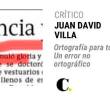 Ortografía para todos: Un error no ortográfico