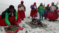 Ellas se reconocen a sí mismas como las Cholitas Escaladoras de Bolivia Warmis, Foto: EFE