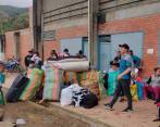 Cerca de 55 familias han tenido que salir desplazadas de sus viviendas en la vereda La Ceiba de Argelia, Cauca. FOTO COLPRENSA