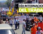 Marchas en Medellín por el Día Internacional del Trabajo