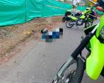 Al lado del cuerpo de Carlos Andrés Ruiz García, de 42 años, quedó el casco de la motocicleta que había comprado hace poco tiempo y la cual fue hurtada. FOTO: CORTESÍA
