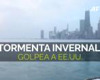 Caos en aeropuertos de Estados Unidos por tormenta invernal