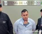 El capturado Carlos Castro Callejas, quien será extraditado a EE.UU. FOTO: CORTESÍA DE FISCALÍA.