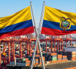 En el primer bimestre de este año, Colombia exportó a Ecuador en bienes no minero energéticos US$219,9 millones. Foto: Generada con IA