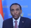 El Primer Ministro de Sudán, Kamal Idris, envió un mensaje en español al pueblo colombiano. Imagen: captura de video.