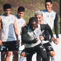 Yimmi Chará y Teófilo Gutiérrez, entre las figuras de Atlético Junior. FOTO X-JUNIOR