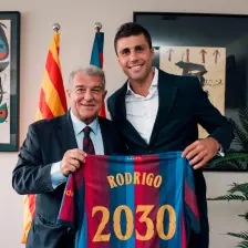 El Balón de Oro, Rodrigo Hernández “Rodri”, es nuevo jugador del Barcelona y firmó hasta el FOTO @FCBarcelona_es