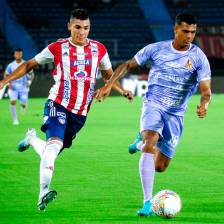 La polémica narración se dio en el duelo entre Deportes Tolima y Junior de Barranquilla, en el Metropolitano y que ganó el visitante. FOTO DIMAYOR 