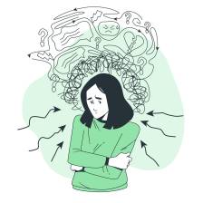 Las mujeres padecen más trastornos de ansiedad que los hombres. FOTO: Freepik