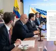 Con esta agenda, Colombia busca fortalecer su posición en sectores considerados estratégicos para la transición energética y pasar de una relación centrada en la extracción de recursos a otra que incluya industria, tecnología, empleo formal, investigación e innovación. FOTO: Cancillería.