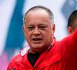 Diosdado Cabello es el Ministro de Interior de Venezuela y una de las fichas fuertes del régimen venezolano. Foto: Afp