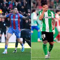 Daniel Muñoz y Jefferson Lerma se unen a Luis Díaz como los únicos colombianos en semifinales de un torneo europeo en esta temporada. “Cucho” Hernández y Nelson Deossa no pudieron avanzar. FOTO: GETTY