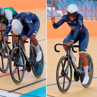 Stefany Cuadrado, de 20 años, es una de las mejores pisteras del mundo. Se proyecta como una de las esperanzas del país para conseguir medalla en los Juegos Olímpicos de 2028. FOTO Cortesía COC