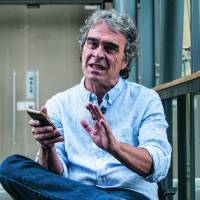 Sergio Fajardo prometió que no se volverá a lanzar como candidato a ningún puesto, sin embargo no se quiere alejar de la política. FOTO Julio César Herrera. 
