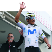 Nairo Quintana se consagró campeón de la Vuelta a Asturias, regresando a los podios de las carreras internacionales. Foto: Getty Images