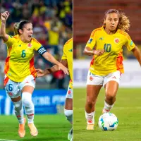 Daniela Montoya y Leicy Santos se convirtieron en bajas de última hora de Colombia para el duelo ante Bolivia en La Paz. FOTO JUAN ANTONIO SÁNCHEZ 