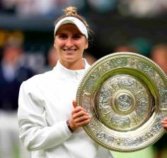 La tenista checa Marketa Vondrousova, campeona de Wimbledon en 2023, fue sancionada cuatro años por no presentarse a un control antidoping. FOTO TOMADA X@WTA