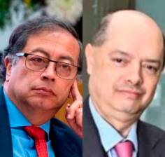 Gustavo Petro y Enrique Vargas Lleras. FOTO COLPRENSA Y X.