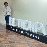 Gabriel Meluk trabajó durante más de tres décadas en El Tiempo y era uno de los periodistas habituales en las coberturas mundialistas del diario. FOTO: Tomada de X, Gabriel Meluk.