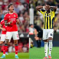 Richard Ríos avanzó a la fase de liga de la Champions League con el Benfica. FOTO: GETTY