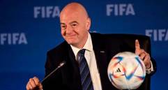 Gianni Infantino, presidente de la FIFA. FOTO AFP