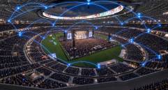 Además de la bandeja, que permitirá pasar de 42.000 a 60.000 asistentes de capacidad máxima, el estadio tendrá una cubierta que se iluminará (como en el Allianz Arena, de Múnich, Alemania) con los colores del equipo que juegue de local: verde si es Atlético Nacional y rojo si es el Medellín. Imagen: Cortesía