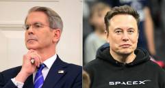Scott Bessent y Elon Musk tuvieron una acalorada discusión en la Casa Blanca, donde varios miembros del Gobierno escucharon los gritos, incluyendo Donald Trump. FOTOS: Redes sociales