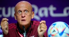 El italiano Pierluigi Collina es el responsable del arbitraje en la FIFA. FOTO AFP