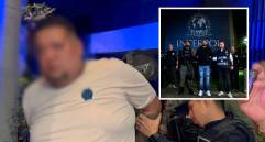 Estos son Roberto Nastasi, capo italiano, y el panameño Jean Carlo Valderrama, alias Balín. Ambos capturados en el Valle de Aburrá. FOTO: CORTESÍA ALCALDÍA DE MEDELLÍN