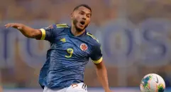El delantero colombiano Luis Javier Suárez tiene una gran temporada en la segunda división de España, ha marcado 27 goles en 41 partidos. FOTO FCF
