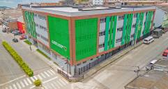 Ipropanel utiliza cerca de 120 toneladas de materia prima reciclaje para la producción de los 20 000 m² de paneles mensuales. FOTO: Cortesía.