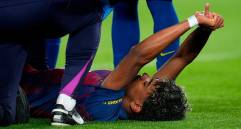 Lamine Yamal, de 18 años, es la gran figura del Barcelona, que no podrá contar con él en lo que resta de Liga de España, que finaliza este 24 de mayo. FOTO GETTY