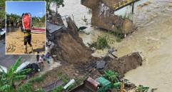 Las lluvias han generado el colapso de varias vías. Las ayudas humanitarias han llegado de manera lenta debido al difícil acceso que hay por las condiciones climáticas. FOTO: Cortesía Alcaldía de San Juan de Urabá y Alcaldía de Necoclí