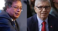 César Gaviria ha demostrado sus desacuerdos con Gustavo Petro, quien le ha fracturado el Partido Liberal. Foto: Archivo