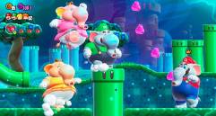 Una de las cosas que más ha llamado la atención de Super Mario Bros. Wonder tiene que ver con el potenciador que convierte a Mario en elefante. Foto: Cortesía de Nintendo. 