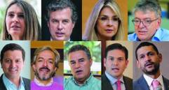 La Gran Consulta de marzo tiene un valor adicional: coincide con las elecciones de Congreso: eso significa que los votos que se depositan para los congresistas llevan al hombro a los candidatos presidenciales. Fotos: Colprensa y cortesía 