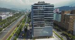 Instalaciones de Tigo en Medellín, en el sector de Cuidad del Río. FOTO: Manuel Saldarriaga Quintero