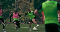 Hay gran expectativa por el estreno de Chicho Arango, pero todavía habrá que esperar mientras se pone a punto. FOTO ATLÉTICO NACIONAL